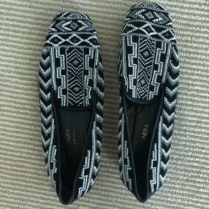 Donald Pliner Beaded Loafers